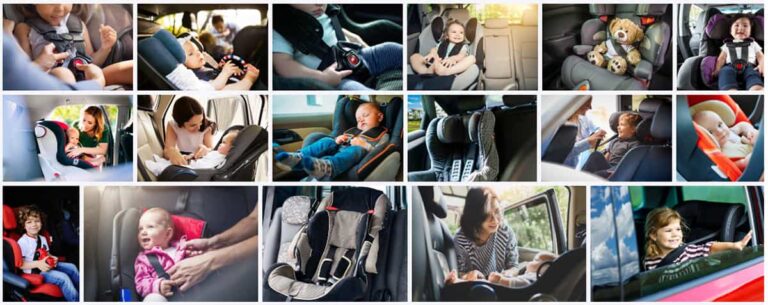 Spain car seat laws and driving regulation for child and passengers safety